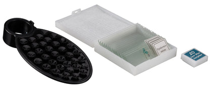 Microscope Bresser Erudit Basic Bino 40x-400x with adapter for smartphone (5102200)