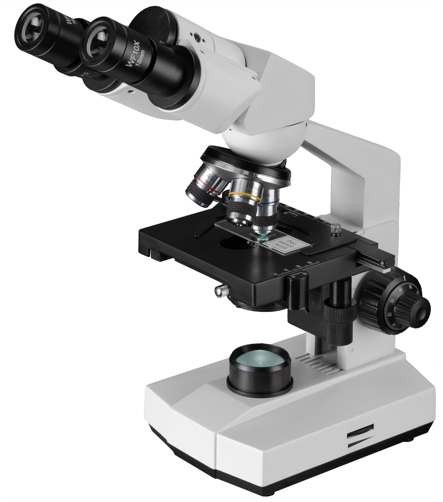 Microscope Bresser Erudit Basic Bino 40x-400x with adapter for smartphone (5102200)