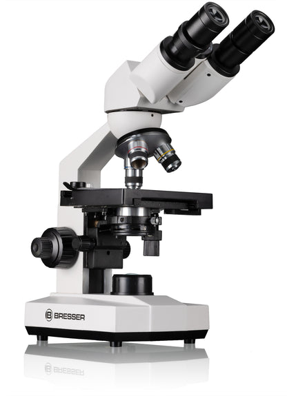 Microscope Bresser Erudit Basic Bino 40x-400x with adapter for smartphone (5102200)
