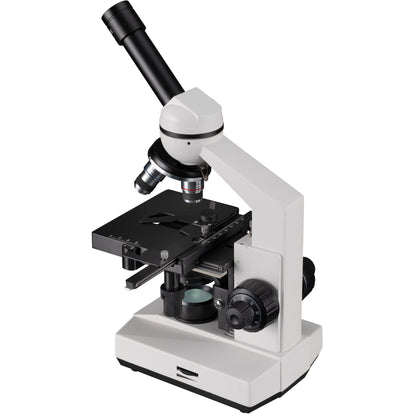 Microscope Bresser Erudit Basic Mono 40x-400x with adapter for smartphone + case (5102100)
