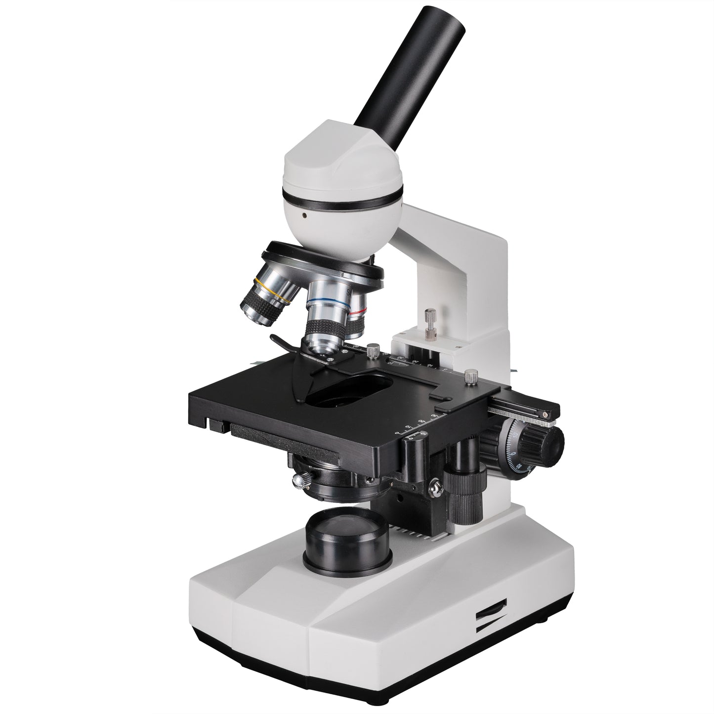 Microscope Bresser Erudit Basic Mono 40x-400x with adapter for smartphone + case (5102100)
