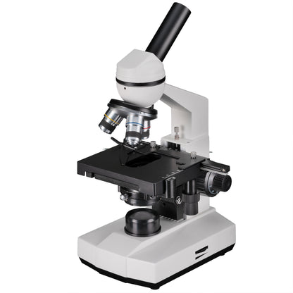 Microscope Bresser Erudit Basic Mono 40x-400x with adapter for smartphone + case (5102100)