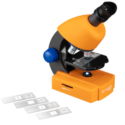 Microscope Bresser Junior 40x-640x Orange with case (8851310)