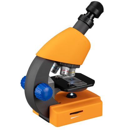 Microscope Bresser Junior 40x-640x Orange with case (8851310)