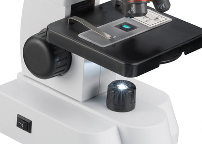 Microscope Bresser Junior 40x-640x with follow-up kit and smartphone adapter (8856000)