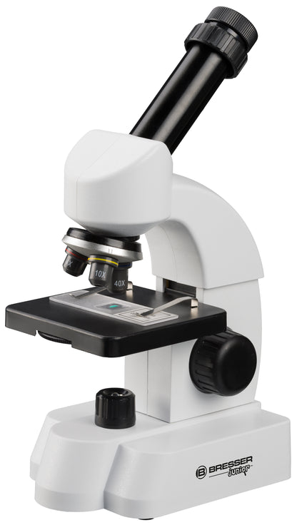 Microscope Bresser Junior 40x-640x with follow-up kit and smartphone adapter (8856000)
