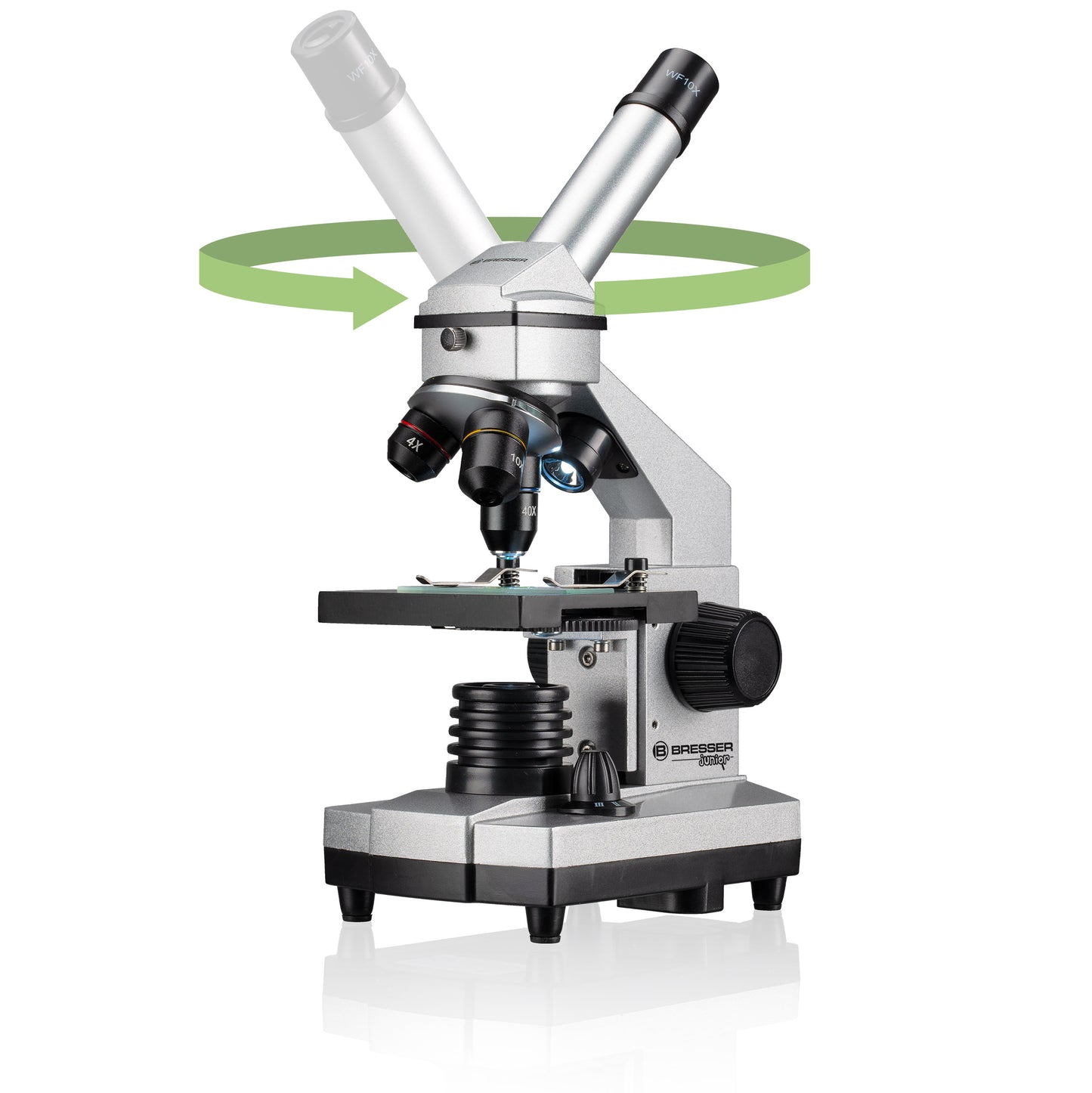 Microscope Bresser Junior Biolux CA 40x -1024x with adapter for smartphone + case (8855002)