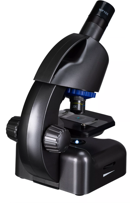Microscope Bresser Junior CM-04 100x-900x Black with follow-up kit and adapter for smartphone (14951)