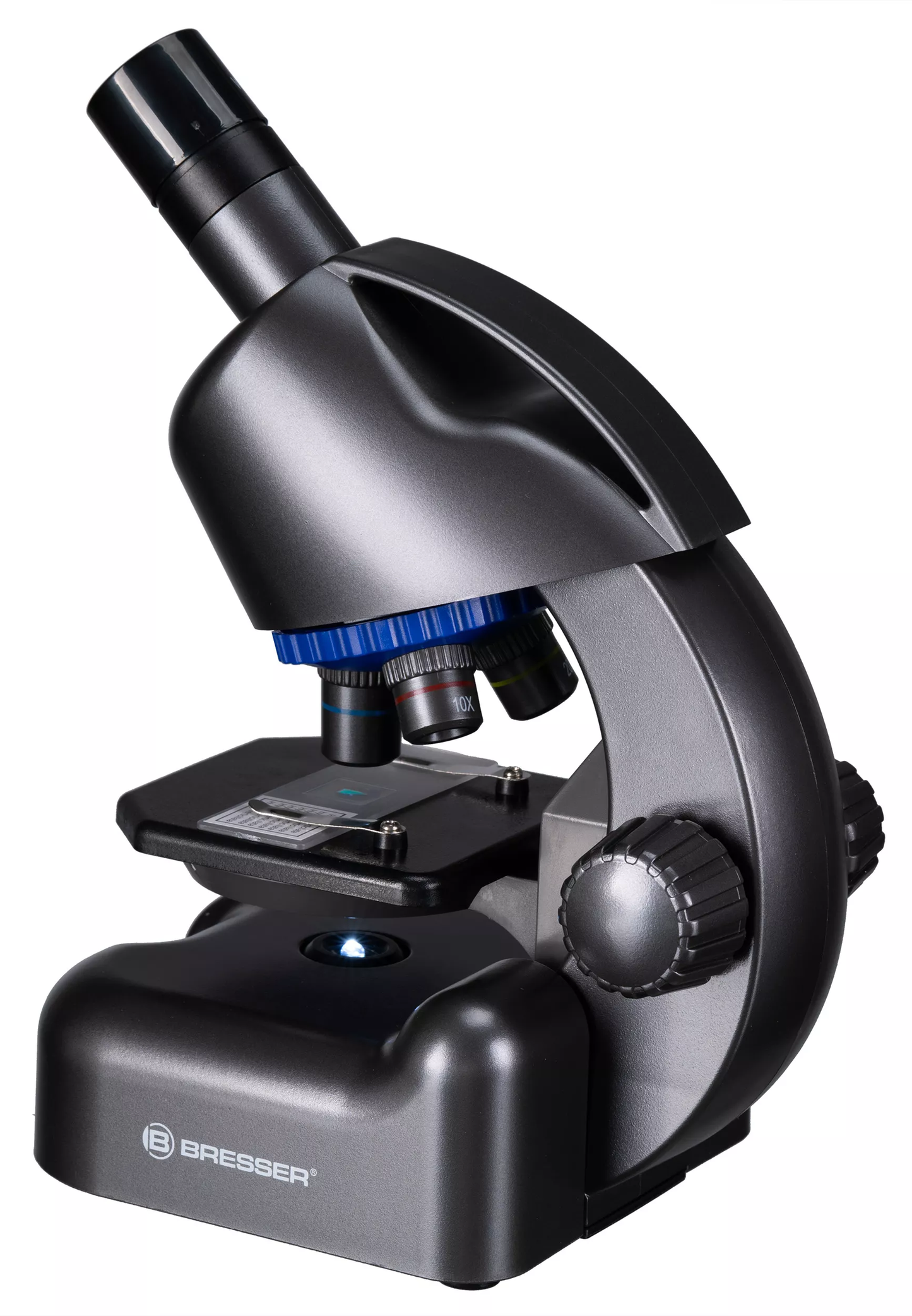 Microscope Bresser Junior CM-04 100x-900x Black with follow-up kit and adapter for smartphone (14951)