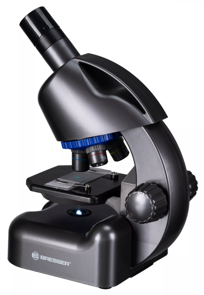 Microscope Bresser Junior CM-04 100x-900x Black with follow-up kit and adapter for smartphone (14951)