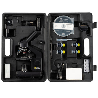 Microscope National Geographic 40x-1024x USB Camera with case (9039100)
