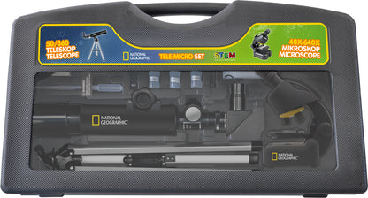 Microscope National Geographic Junior 40x-640x + Telescope 50/360 with case (9118200)