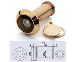 удлиненный глазок B-204 (50-75мм, 200°)