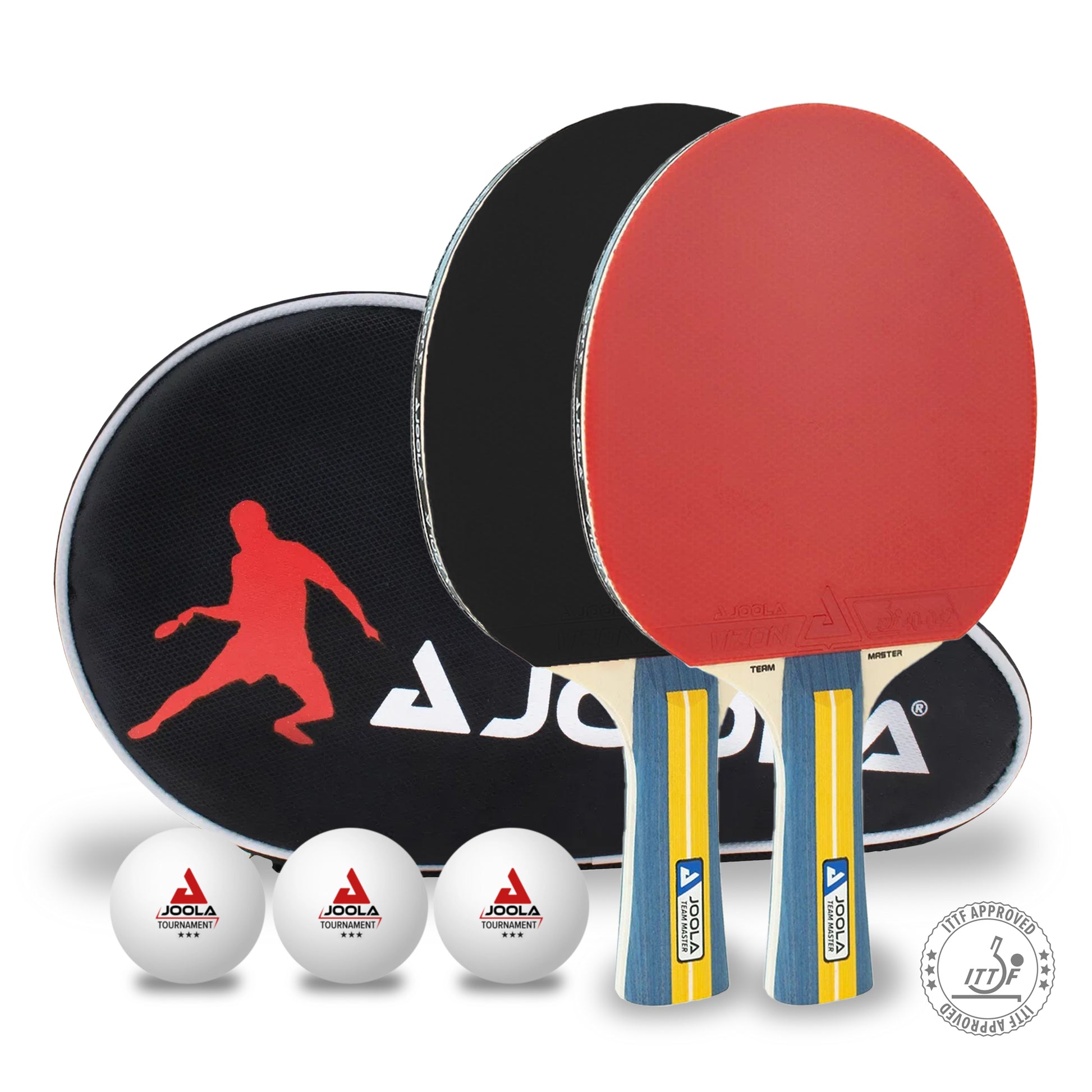 Набір для настільного тенісу Joola Team Master Pro 2 Bats 3 Balls (52001-1)