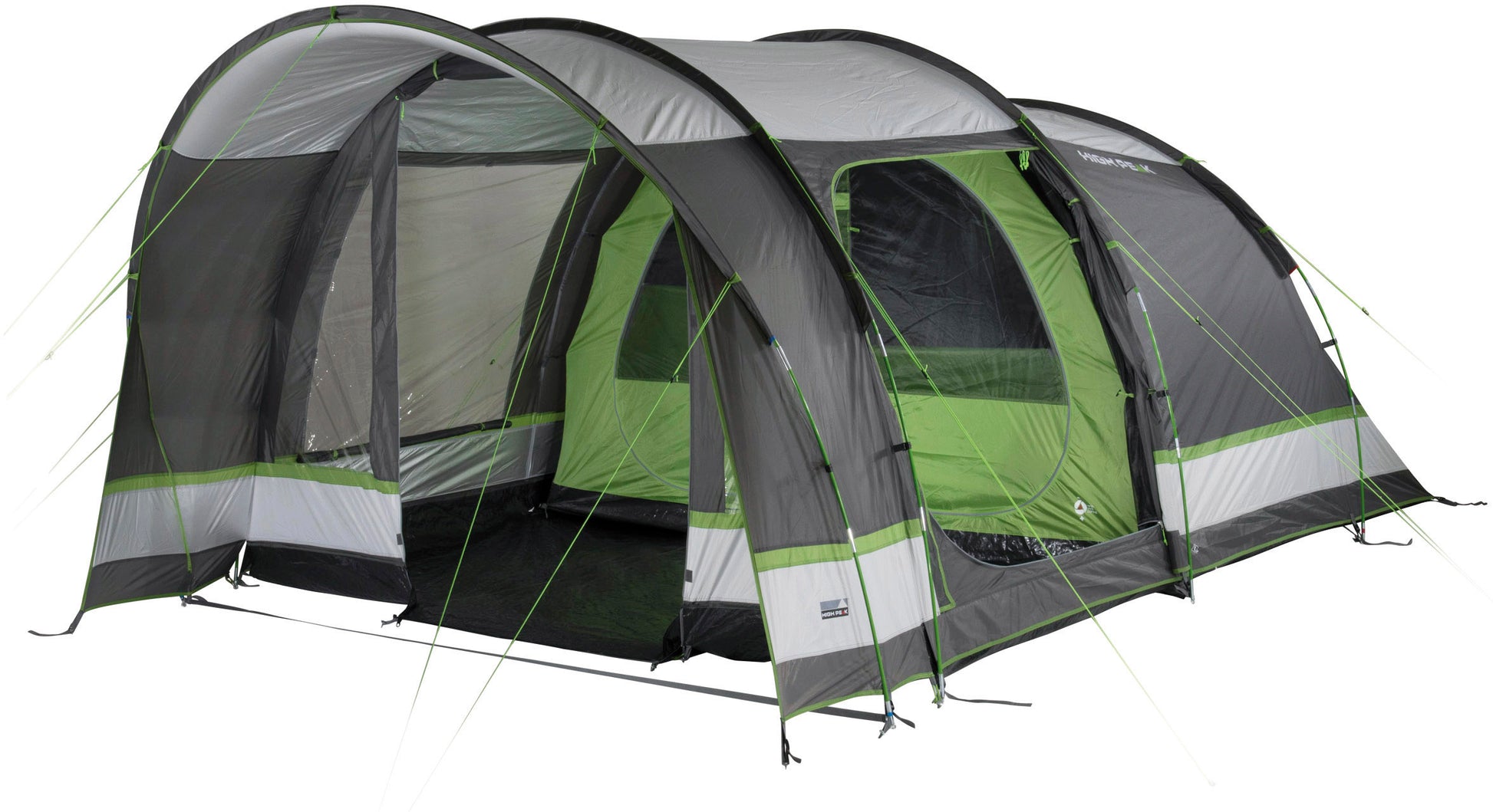 Намет чотиримісний High Peak Brixen 4.0 Light Grey/Dark Grey/Green (11815)