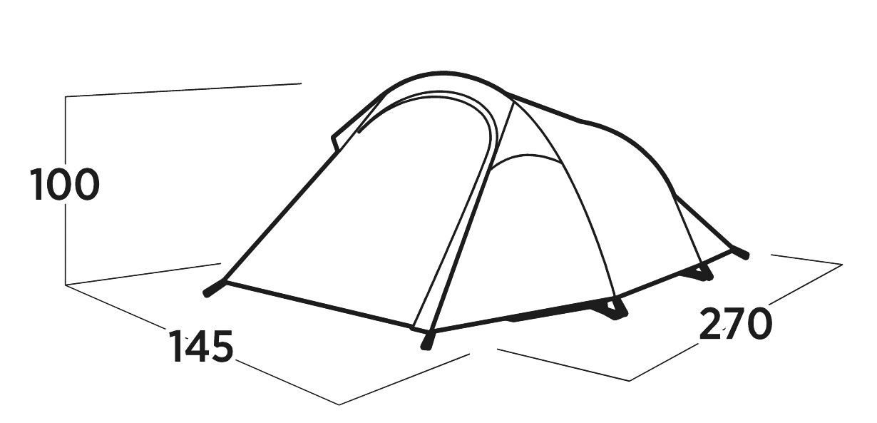 Double mantle Easy Camp Reindal 2 (120471)