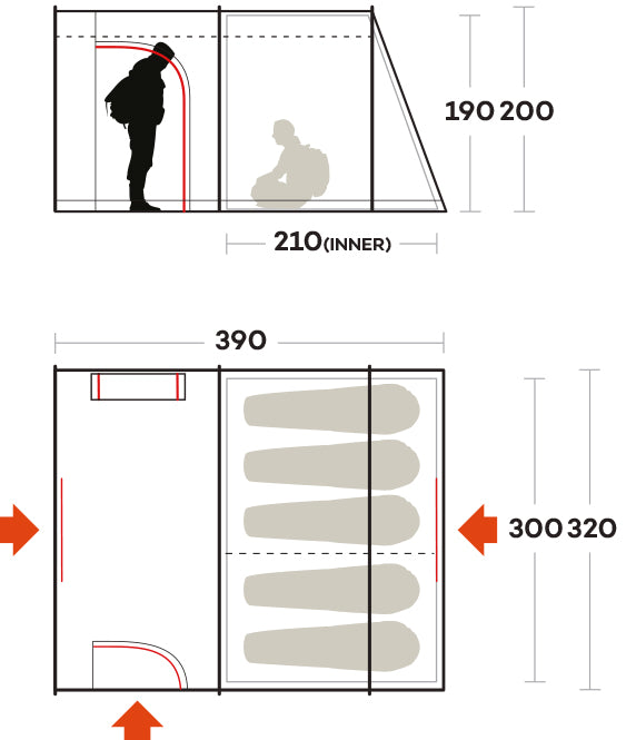 Five-year mantle Ferrino Fenix ​​5 Petrol (91193LBB)