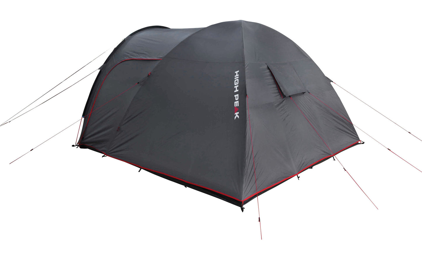 Mantle High Peak Tessin 4 Dark Grey/Red (10222)