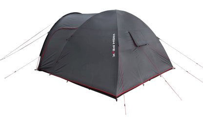 Mantle High Peak Tessin 4 Dark Grey/Red (10222)
