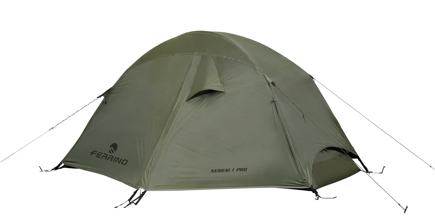 Намет одномісний Ferrino Nemesi 1 Pro Olive Green (91211MOOFR)