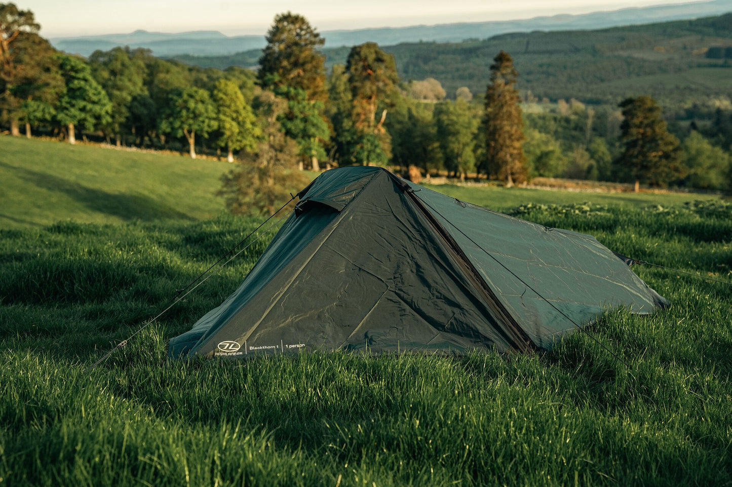 Намет одномісний Highlander Blackthorn 1 Gen2 Scarab Green (TEN131V2-SG)