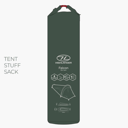 Намет одномісний Highlander Falcon Bivi Tent Pine Green (TEN165-PG)