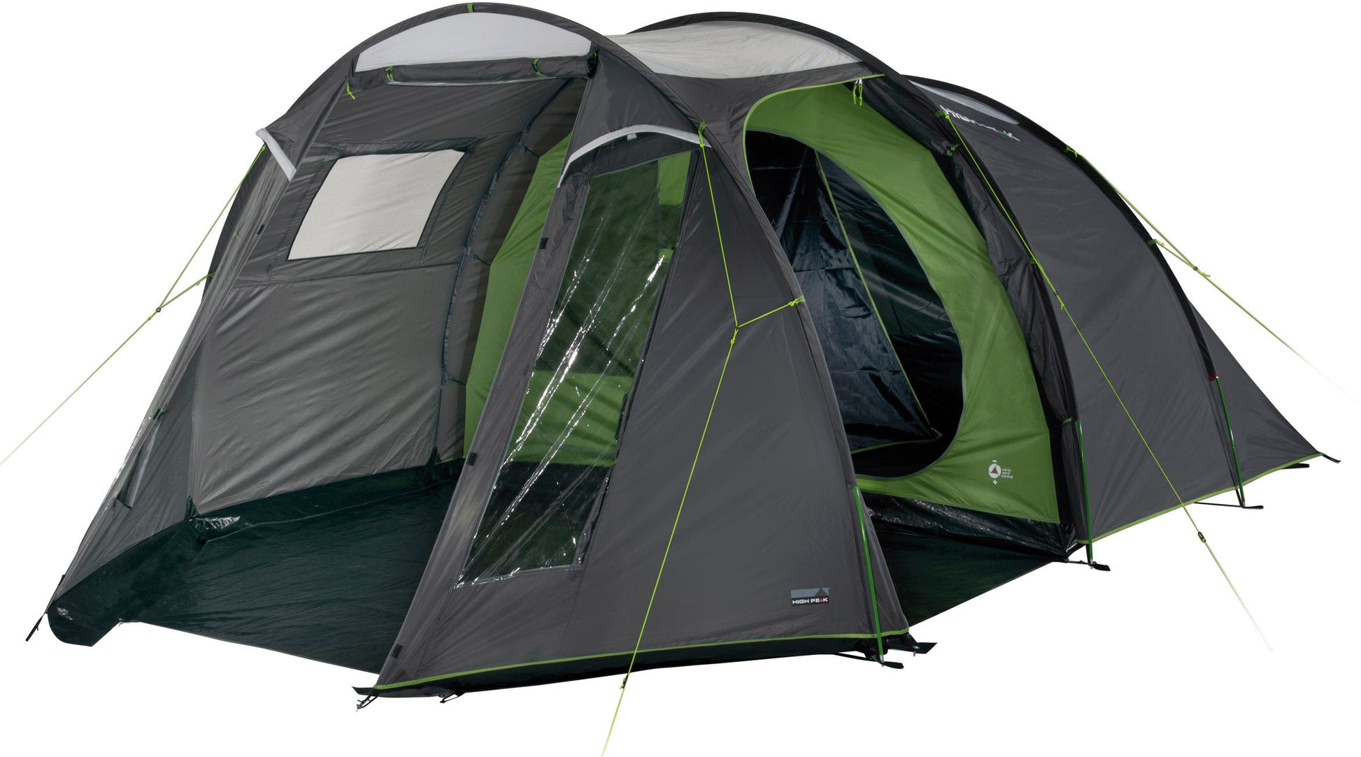Намет п'ятимісний High Peak Ancona 5.0 Light Grey/Dark Grey/Green (10249)