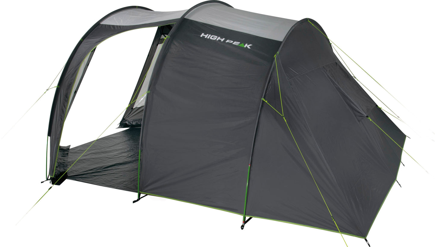 Five-year-old mantle High Peak Ancona 5.0 Light Grey/Dark Grey/Green (10249)