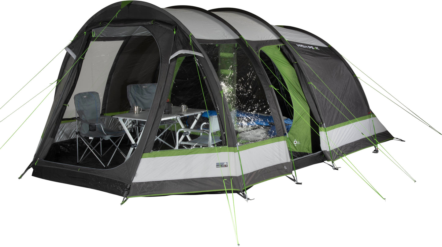 Five-year-old mantle High Peak Bozen 5.0 Light Grey/Dark Grey/Green (11836)