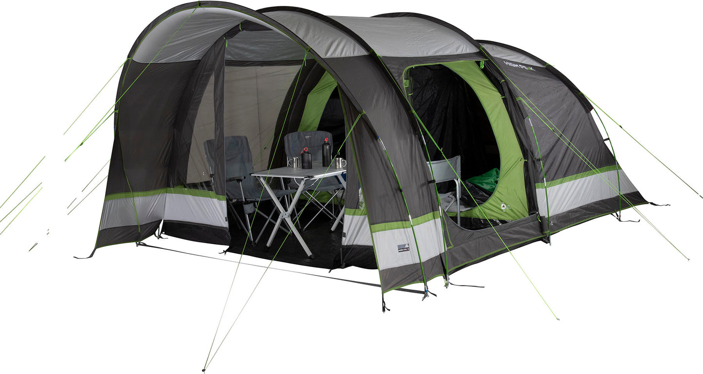 Five-year-old mantle High Peak Brixen 5.0 Light Grey/Dark Grey/Green (11816)