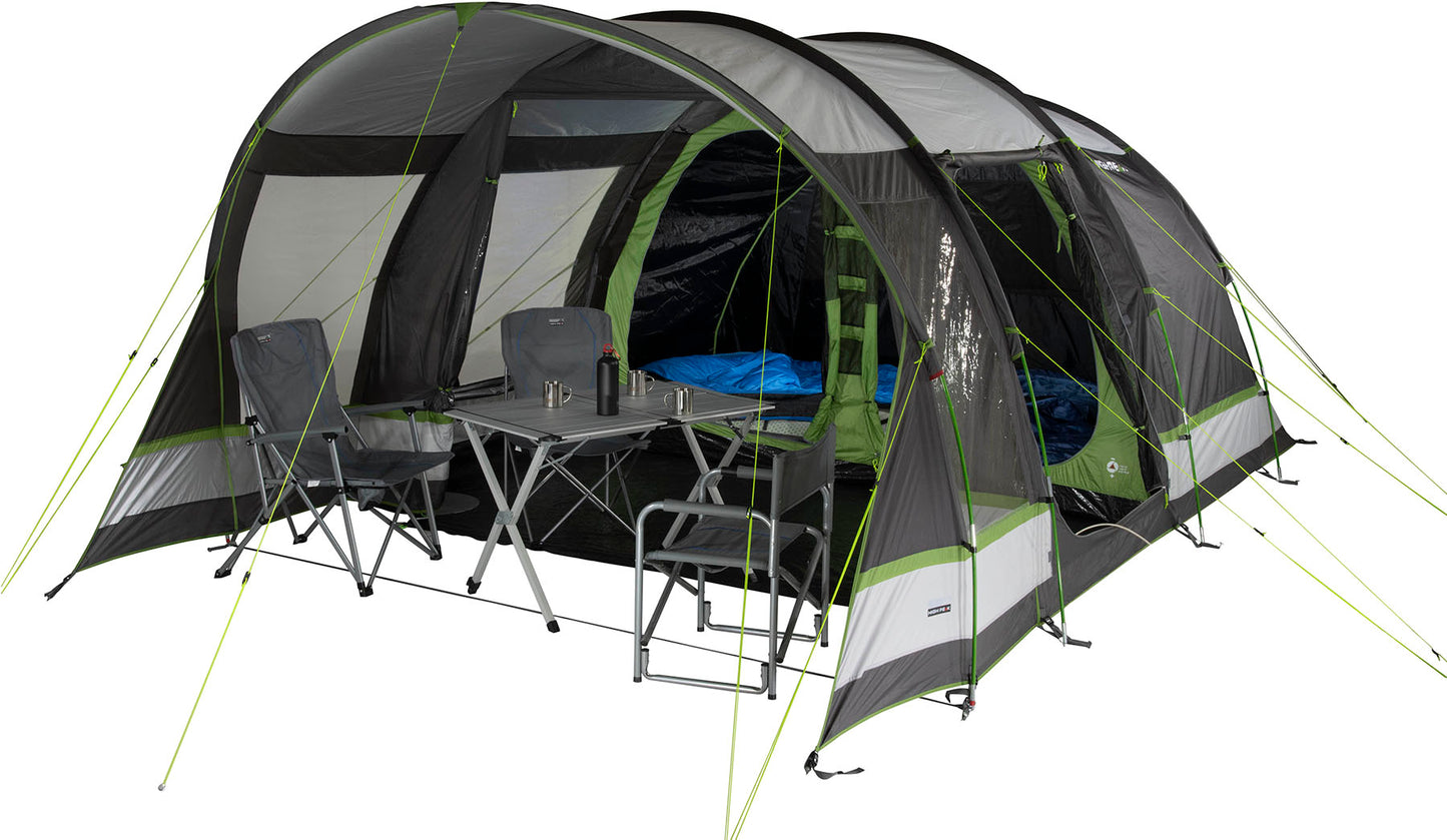 Five-year-old mantle High Peak Garda 5.0 Light Grey/Dark Grey/Green (11823)