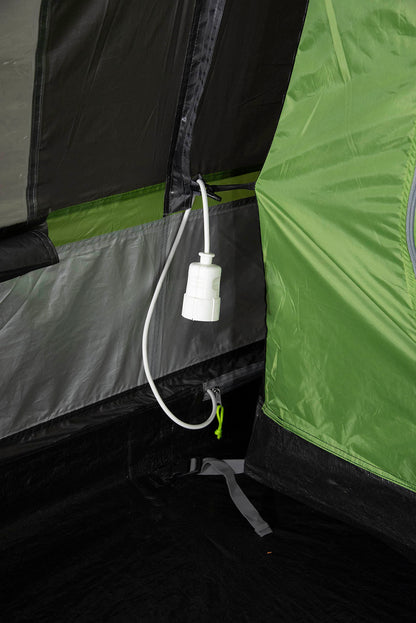 Five-year-old mantle High Peak Garda 5.0 Light Grey/Dark Grey/Green (11823)