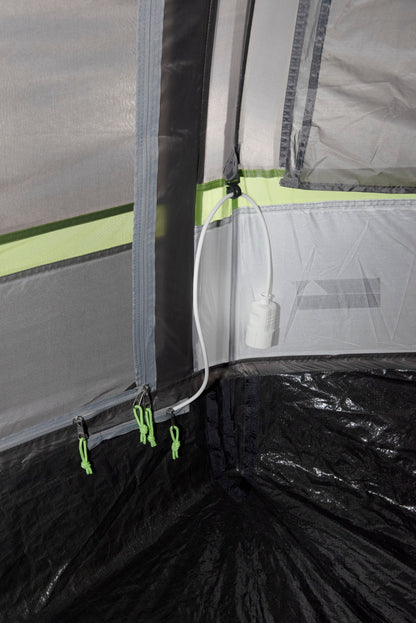 Quintuple tent High Peak Meran 5.0 Light Grey/Dark Grey/Green (11808)