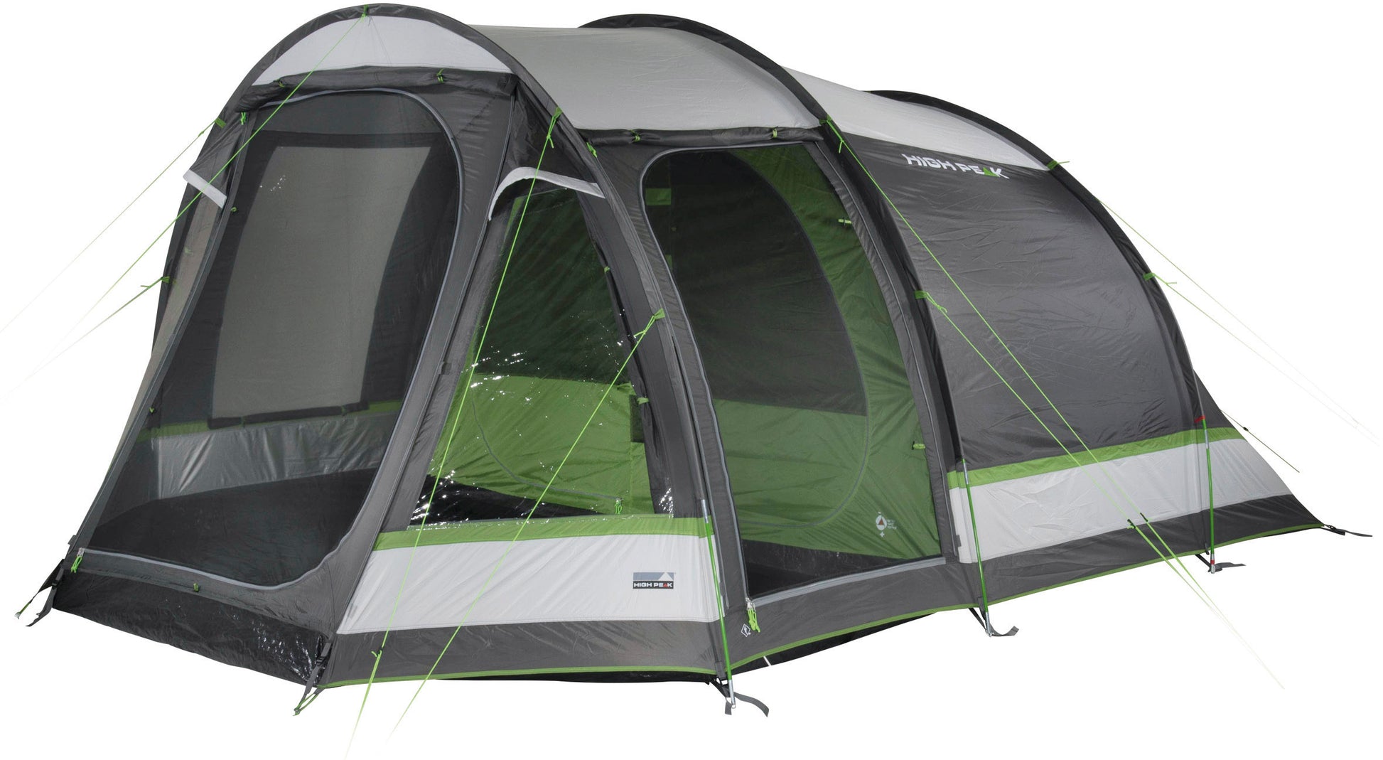 Намет пʼятимісний High Peak Meran 5.0 Light Grey/Dark Grey/Green (11808)
