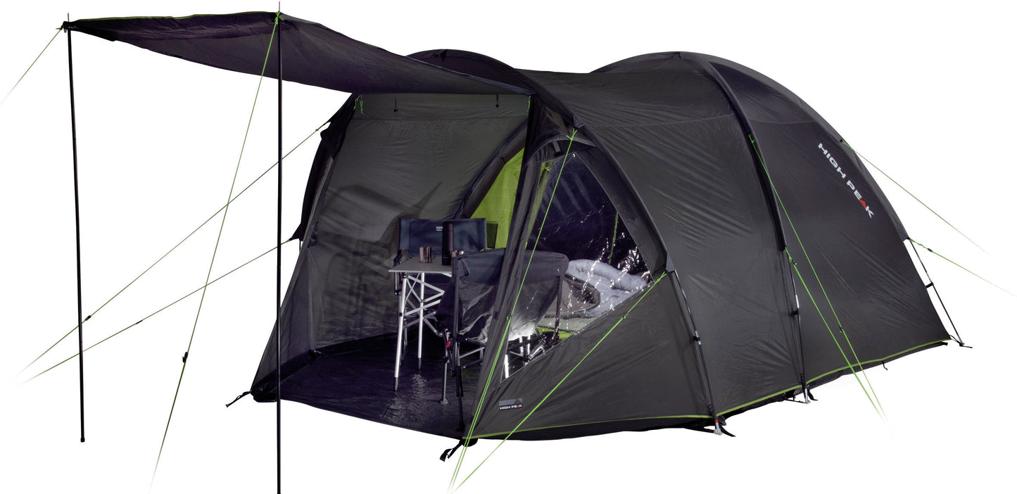 Five-year-old mantle High Peak Samos 5 Dark Grey/Green (11517)