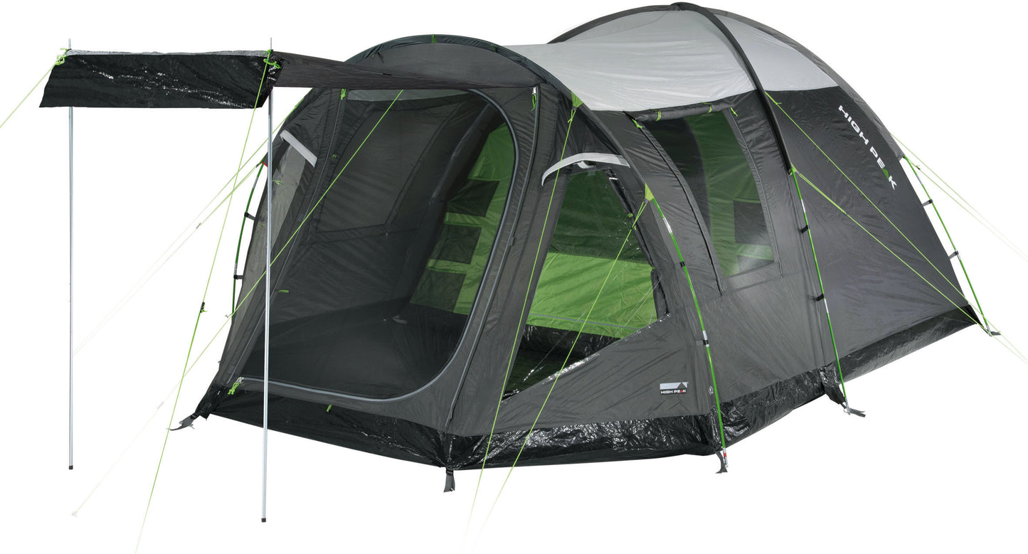 Quintuple mantle High Peak Santiago 5.0 Light Grey/Dark Grey/Green (11802)