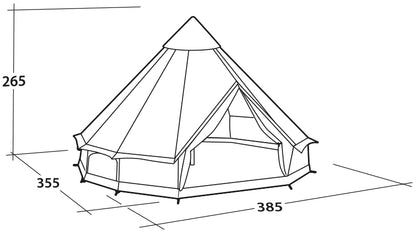 Seven-year tent Easy Camp Moonlight Bell Gray (120443)
