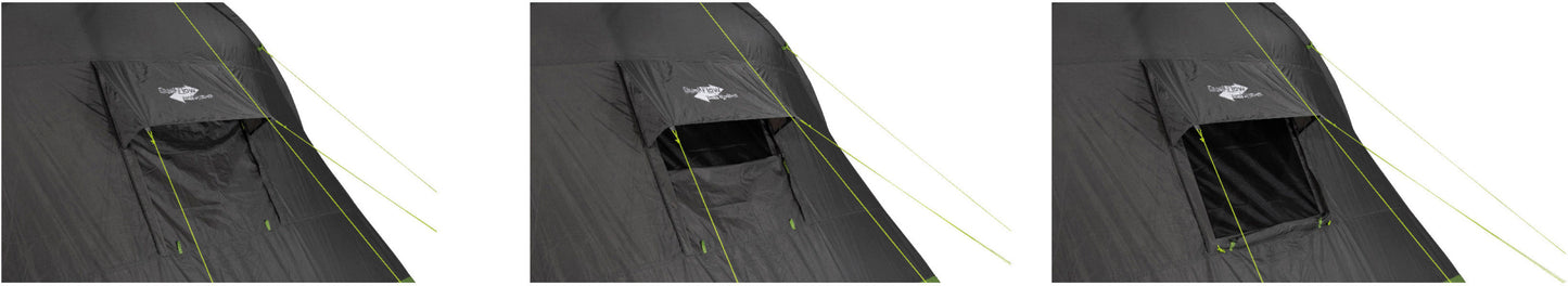 Six-month tent High Peak Bozen 6.0 Light Grey/Dark Grey/Green (11837)