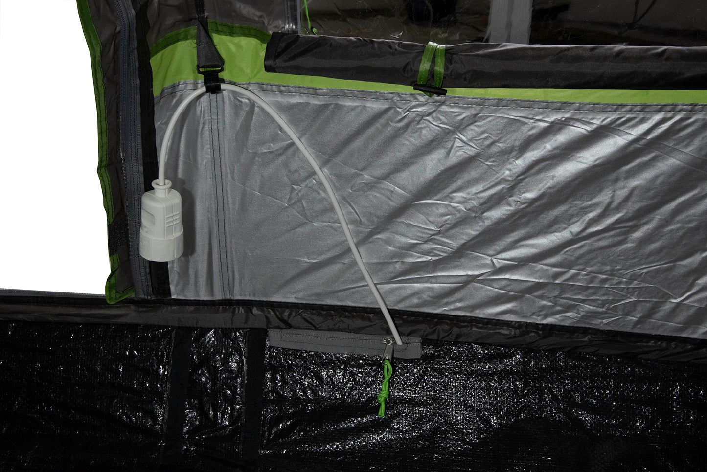 Six-month tent High Peak Bozen 6.0 Light Grey/Dark Grey/Green (11837)