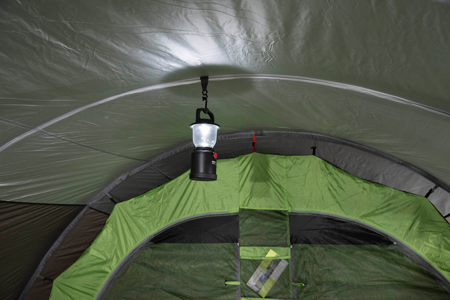 Six-month tent High Peak Bozen 6.0 Light Grey/Dark Grey/Green (11837)