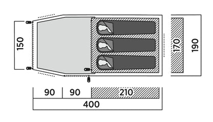 Trim tent Easy Camp Hemsedal 3 (120474)