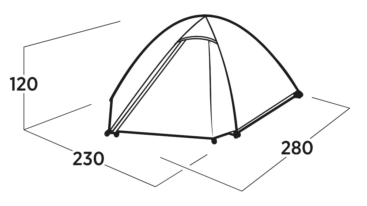 Trim tent Easy Camp Rondane 3 (120470)