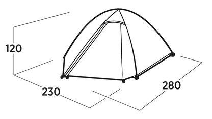Trim tent Easy Camp Rondane 3 (120470)