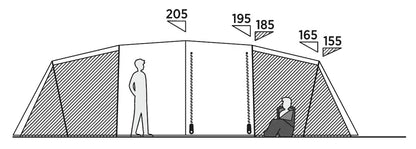 Eight-month tent Easy Camp Leka Twin 8 (120493)