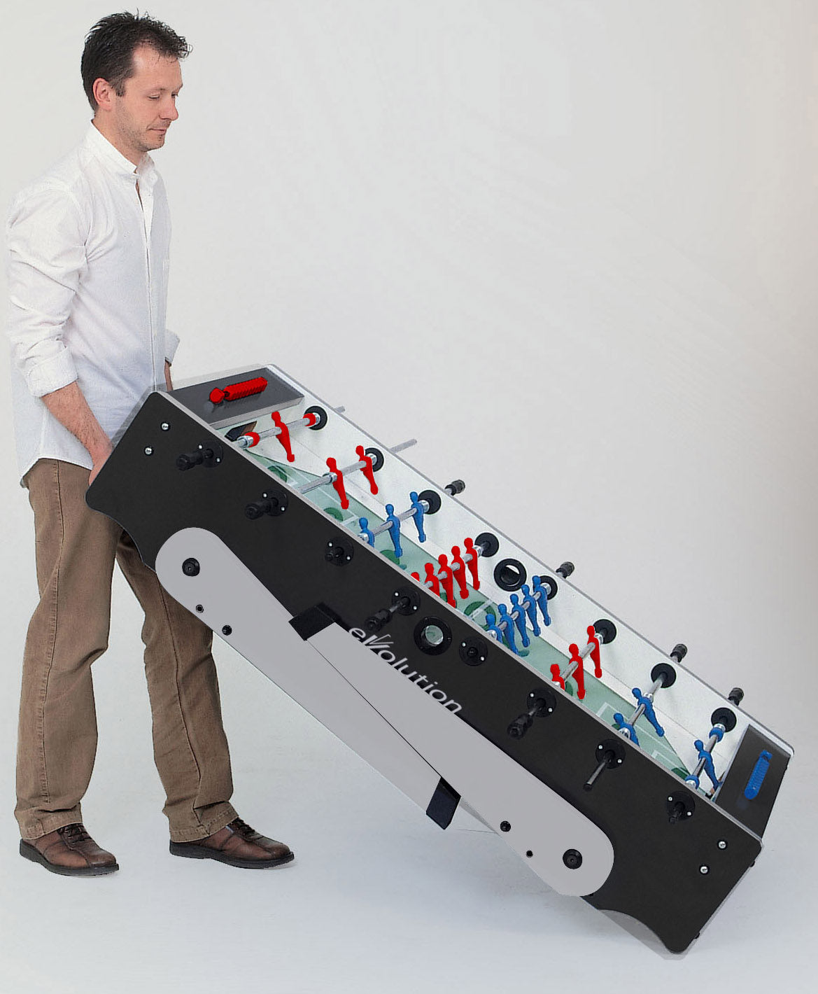 Настільний футбол Garlando Foldy Evolution Telescopic (FOLDYNERLVS)