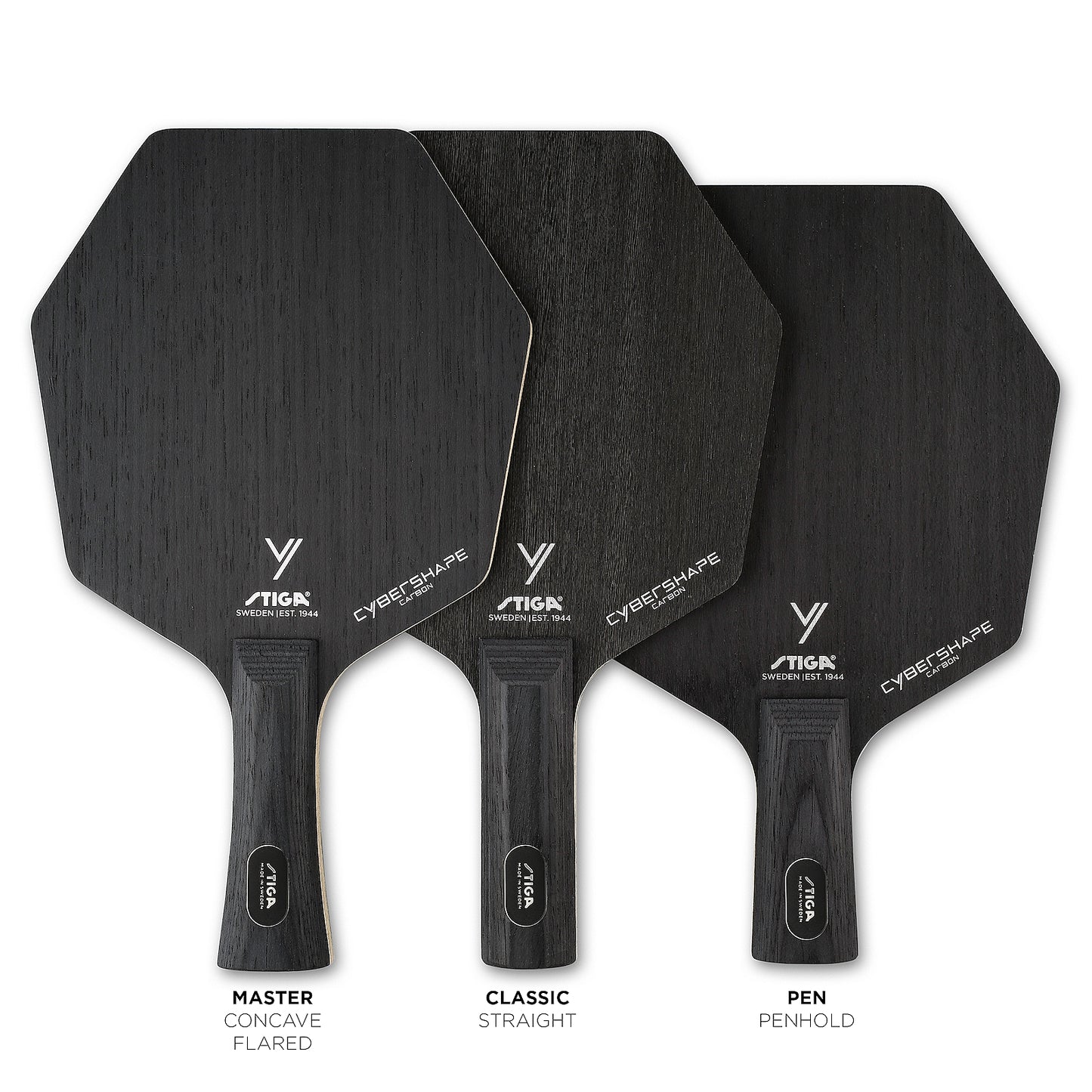 Racket base Stiga Cybershape Carbon Master (1600-0201-35)