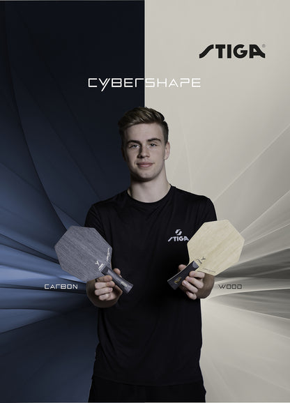 Stiga Cybershape Wood Master racket base (1600-0801-35)