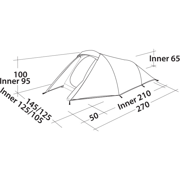 Double mantle Easy Camp Energy 200 Rustic Green (120388)