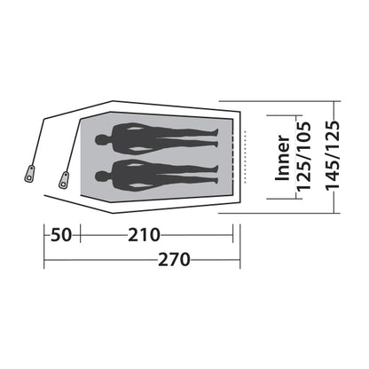 Double mantle Easy Camp Energy 200 Rustic Green (120388)