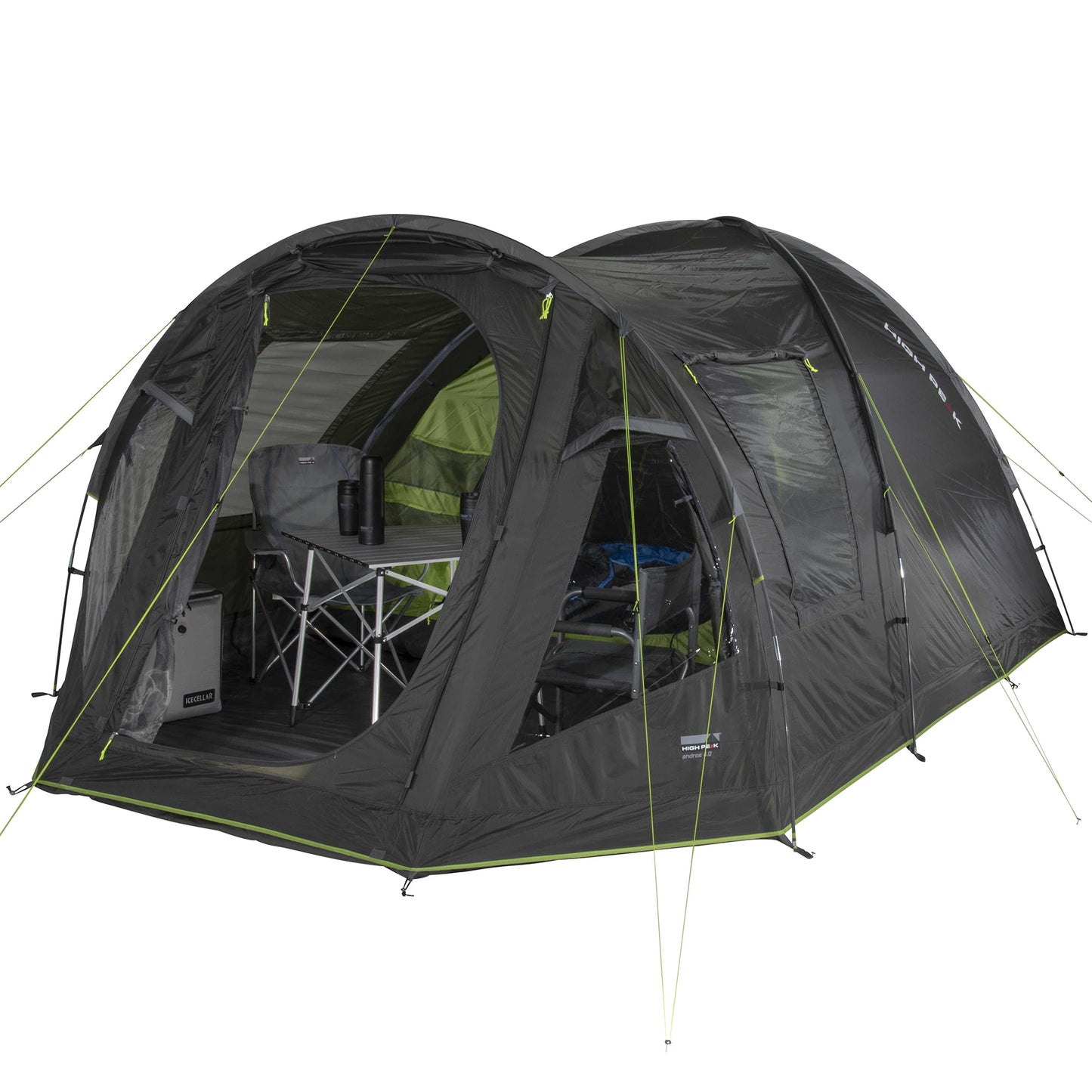 Mantle High Peak Andros 4.0 Dark Grey/Green (11421)